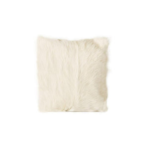 Goat Fur Pillow - Natural