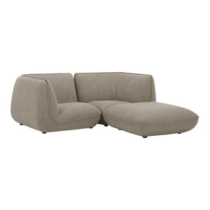 Gideon's Upholstery Build Your Own Sectional - Tawny Brown