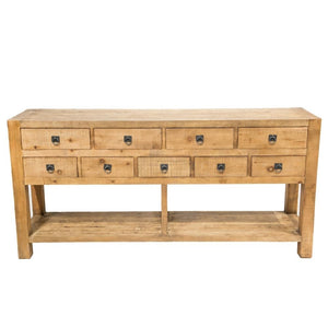 Reclaimed Natural Pine Buffet Sideboard