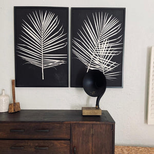 Palm Leaves Print Art (Set of 2)