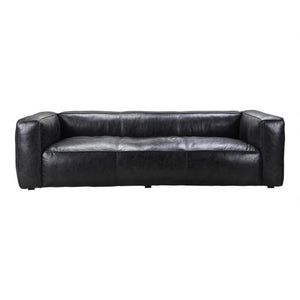 Black Leather Bentley Sofa