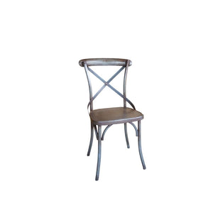 Rustic Farmhouse Iron Dining Chair