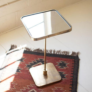 Accent Cocktail Table with Mirror Top