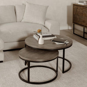 Andre Round Nesting Coffee Tables