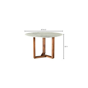 Lax Round Dining Table
