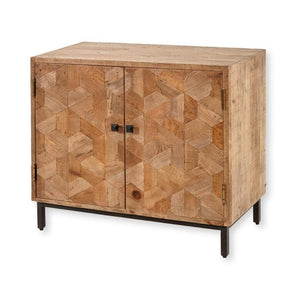 Honeycomb Reclaimed Pine Cabinet (2 door)