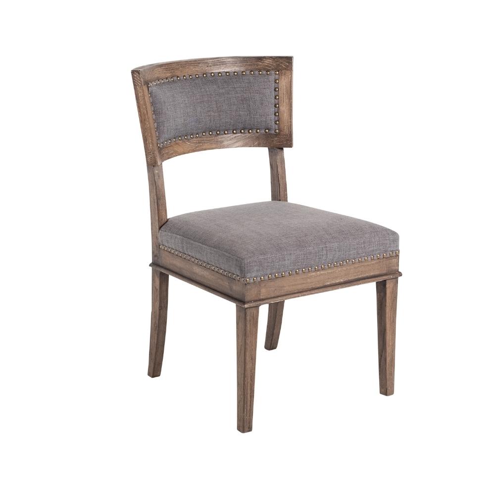 Liliann Grey Reclaimed Pine Dining Chair (Set of 2)
