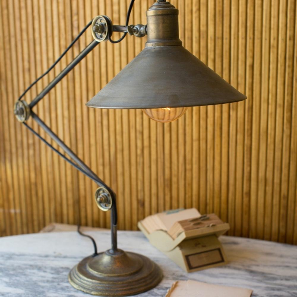 14+ Rustic Metal Table Lamps