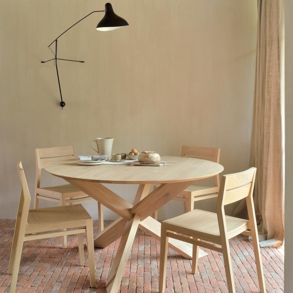 Circle Slice Dining Table