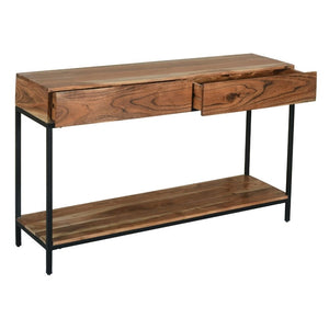 Rustic Solid Acacia Console Table
