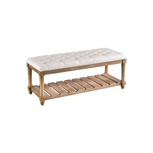 Toffee Accent Bench