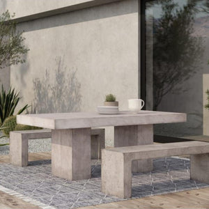 Aurelia Outdoor Concrete Patio Table