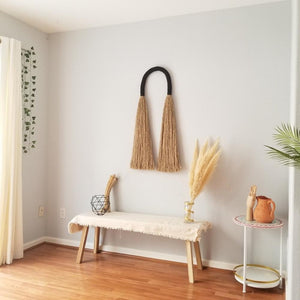 Large Jute Arch Wall Hanging
