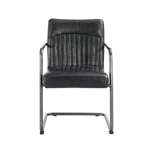 Elgort Arms Chair (Set of 2) - Black