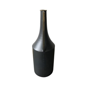Vantage Black Metal Vase